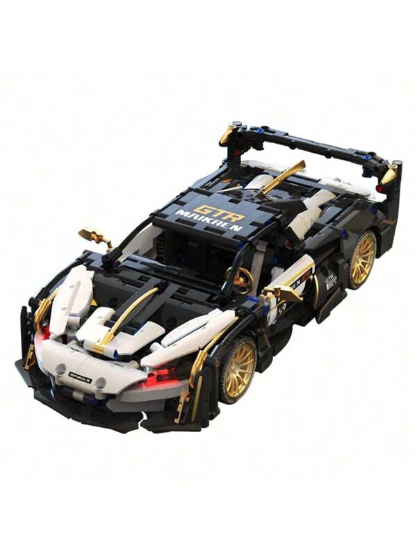 Sports Car Building Blocks Toys Kits 1:14 Scale Collectible Supercar Model Race Technology Building Sets For Adults Gifts For Motorsports Enthusiasts, 1242Pieces 1242PCS